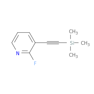 2-Fluoro-3-((trimethylsilyl)ethynyl)pyridine