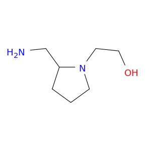 1-Pyrrolidineethanol, 2-(aminomethyl)-