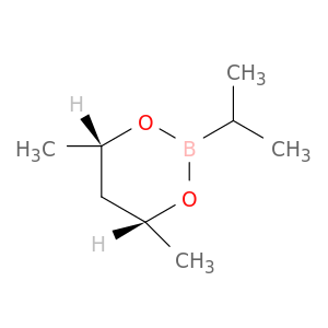 1,3,2-Dioxaborinane, 4,6-dimethyl-2-(1-methylethyl)-, cis-