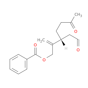 Heptanal, 3-[1-[(benzoyloxy)methyl]ethenyl]-6-oxo-, (R)-
