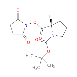 1-O-叔丁基-2-O-(2,5-二氧杂吡咯烷-1-基)(2S)-吡咯烷-1,2-二羧酸酯