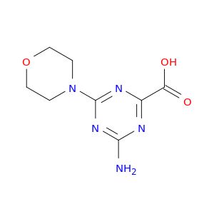 4-amino-6-(morpholin-4-yl)-1,3,5-triazine-2-carboxylic Acid