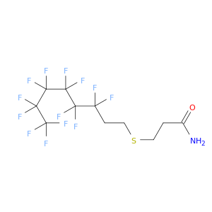 Propanamide, 3-[(3,3,4,4,5,5,6,6,7,7,8,8,8-tridecafluorooctyl)thio]-