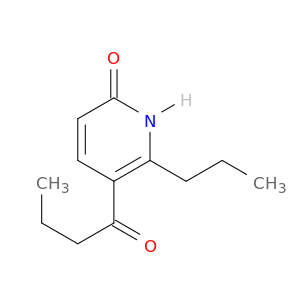 2(1H)-Pyridinone, 5-(1-oxobutyl)-6-propyl-