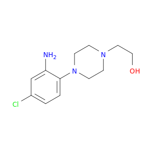 2-[4-(2-Amino-4-chlorophenyl)piperazin-1-yl]ethan-1-ol