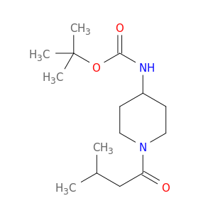 tert-Butyl (1-(3-methylbutanoyl)piperidin-4-yl)carbamate