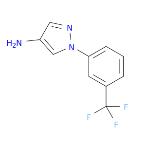 1-[3-(Trifluoromethyl)phenyl]-1H-pyrazol-4-amine