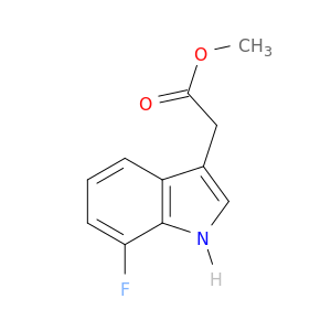 Methyl 2-(7-fluoro-1H-indol-3-yl)acetate
