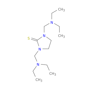 2-Imidazolidinethione, 1,3-bis[(diethylamino)methyl]-