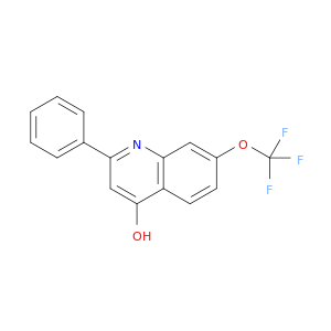 2-苯基-7-(三氟甲氧基)-4-喹啉醇
