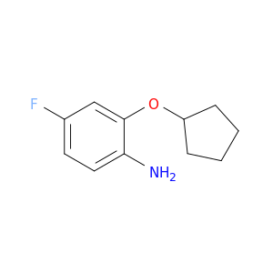2-(cyclopentyloxy)-4-fluoroaniline