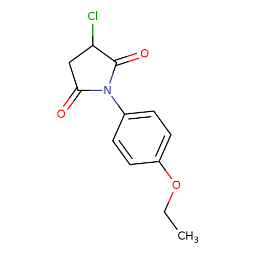 2,5-Pyrrolidinedione, 3-chloro-1-(4-ethoxyphenyl)-
