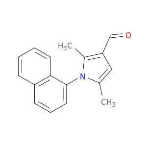 2,5-DIMETHYL-1-(1-NAPHTHYL)-1H-PYRROLE-3-CARBALDEHYDE