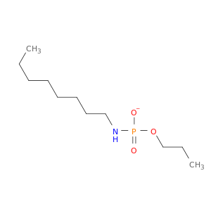 Phosphoramidic acid, octyl-, monopropyl ester