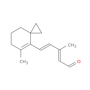 2,4-Pentadienal, 3-methyl-5-(5-methylspiro[2.5]oct-4-en-4-yl)-, (E,E)-