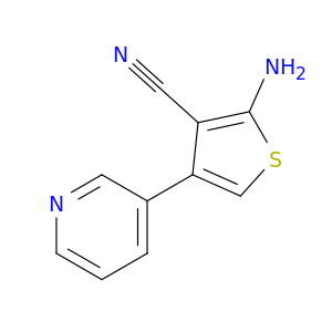 2-Amino-4-(pyridin-3-yl)thiophene-3-carbonitrile
