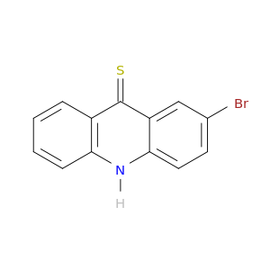 9(10H)-Acridinethione, 2-bromo-