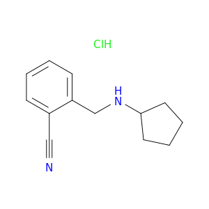 2-[(Cyclopentylamino)methyl]benzonitrile Hydrochloride