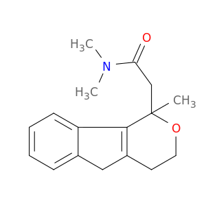 Indeno[1,2-c]pyran-1-acetamide, 1,3,4,5-tetrahydro-N,N,1-trimethyl-
