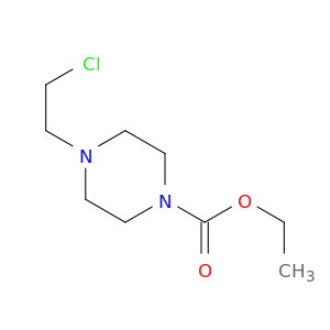 1-Piperazinecarboxylic acid, 4-(2-chloroethyl)-, ethyl ester