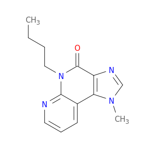 4H-Imidazo[4,5-c][1,8]naphthyridin-4-one,5-butyl-1,5-dihydro-1-methyl-
