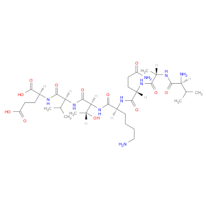 L-Glutamic acid, L-valyl-L-alanyl-L-glutaminyl-L-lysyl-L-threonyl-L-valyl-
