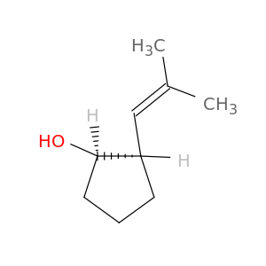 Cyclopentanol, 2-(2-methyl-1-propenyl)-, cis-