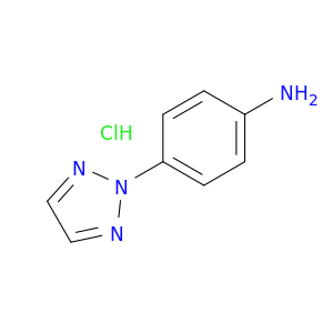 苯烯胺,4-(2H-1,2,3-三唑-2-基)-,盐酸盐