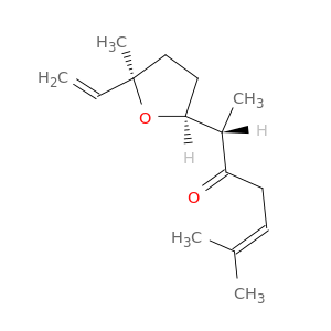 (2S)-2-[(2S,5R)-5-ethenyl-5-methyl-oxolan-2-yl]-6-methyl-hept-5-en-3-one