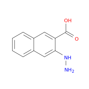 2-Naphthalenecarboxylicacid, 3-hydrazinyl-