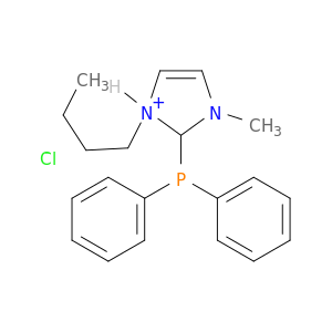 1H-Imidazolium, 1-butyl-2-(diphenylphosphino)-3-methyl-, chloride