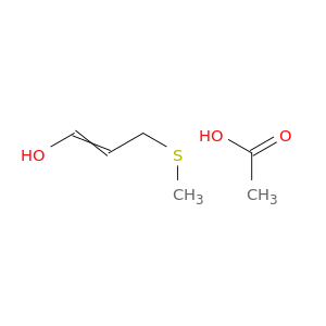 1-Propen-1-ol, 3-(methylthio)-, acetate