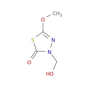 1,3,4-Thiadiazol-2(3H)-one, 3-(hydroxymethyl)-5-methoxy-