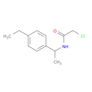 2-chloro-N-[1-(4-ethylphenyl)ethyl]acetamide