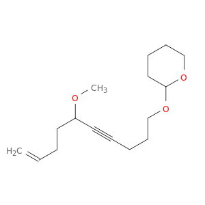 2H-Pyran, tetrahydro-2-[(6-methoxy-9-decen-4-ynyl)oxy]-