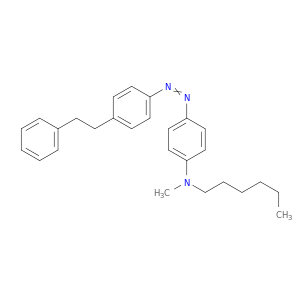 Benzenamine, N-hexyl-N-methyl-4-[[4-(2-phenylethyl)phenyl]azo]-