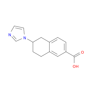 2-Naphthalenecarboxylic acid, 5,6,7,8-tetrahydro-6-(1H-imidazol-1-yl)-