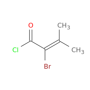 2-Butenoyl chloride, 2-bromo-3-methyl-