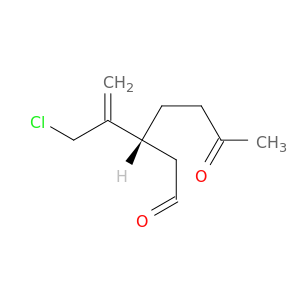 Heptanal, 3-[1-(chloromethyl)ethenyl]-6-oxo-, (R)-