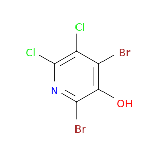 3-吡啶醇,2,4-二溴-5,6-二氯-