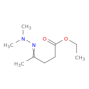 ETHYL 4-(DIMETHYLHYDRAZINYLIDENE)PENTANOATE
