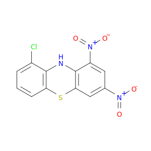 10H-Phenothiazine, 9-chloro-1,3-dinitro-
