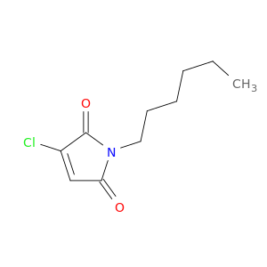 1H-Pyrrole-2,5-dione, 3-chloro-1-hexyl-