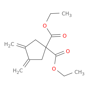 1,1-Cyclopentanedicarboxylic acid, 3,4-bis(methylene)-, diethyl ester