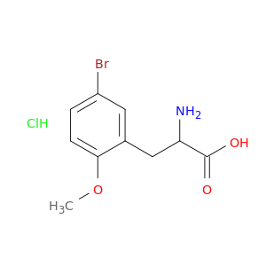 2-Amino-3-(5-bromo-2-methoxyphenyl)propanoic acid hydrochloride