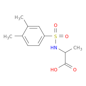 2-(3,4-Dimethylbenzenesulfonamido)propanoic Acid