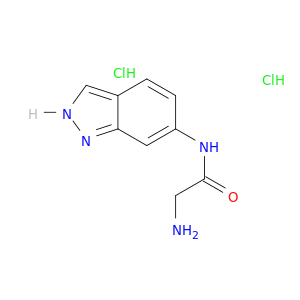 2-amino-N-(2H-indazol-6-yl)acetamide dihydrochloride
