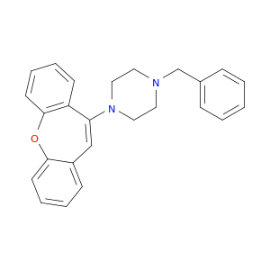 Piperazine,1-dibenz[b,f]oxepin-10-yl-4-(phenylmethyl)-