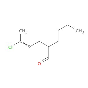 4-Hexenal, 2-butyl-5-chloro-
