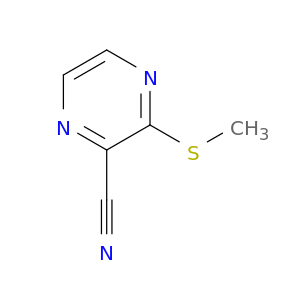 3-(Methylsulfanyl)pyrazine-2-carbonitrile